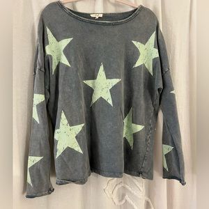 Oversized star sweater